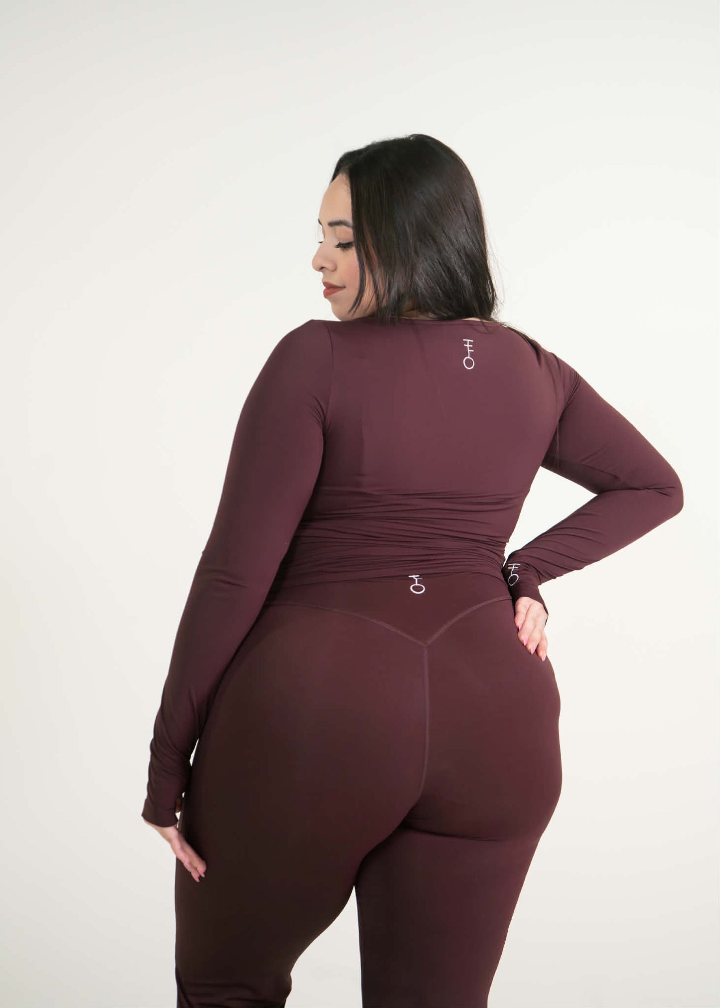 Long Sleeve Boat Neck Top